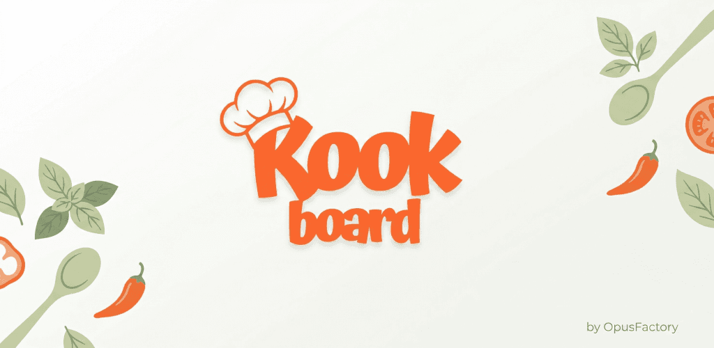 Kook Board on a device — your recipes in one place